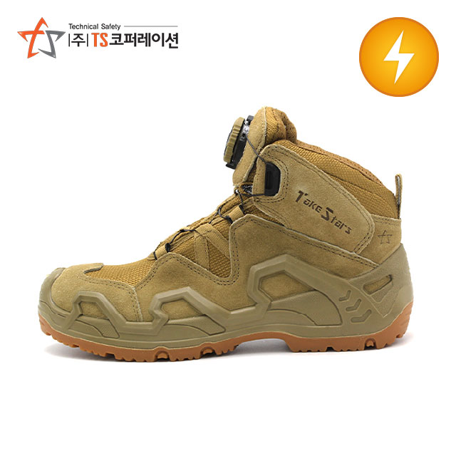 TS-델타 절연 겸용 티에스 안전화(브라운-선심없음)      
