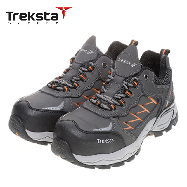 TL-400 웨이브온 트렉스타세이프티 안전화(그레이-등산화스타일)