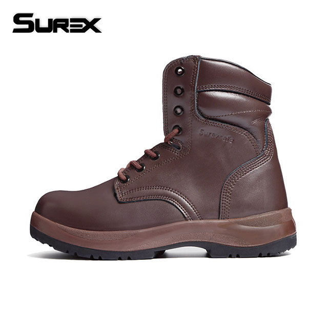 SR-815 슈렉스 안전화(DK.브라운-지퍼)