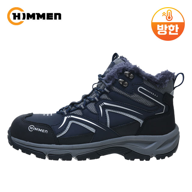 방한안전화 힘맨 HM-806N(네이비-고휘도반사띠)